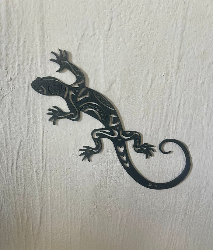 Art Mural Gecko