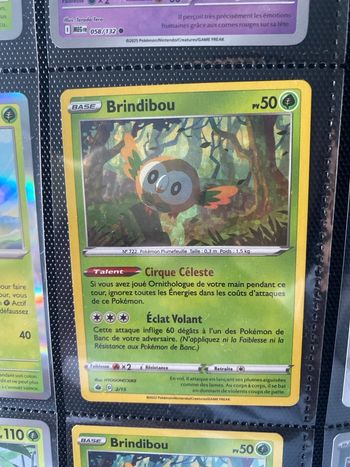 Carte Pokémon holographique neuf  mcdo