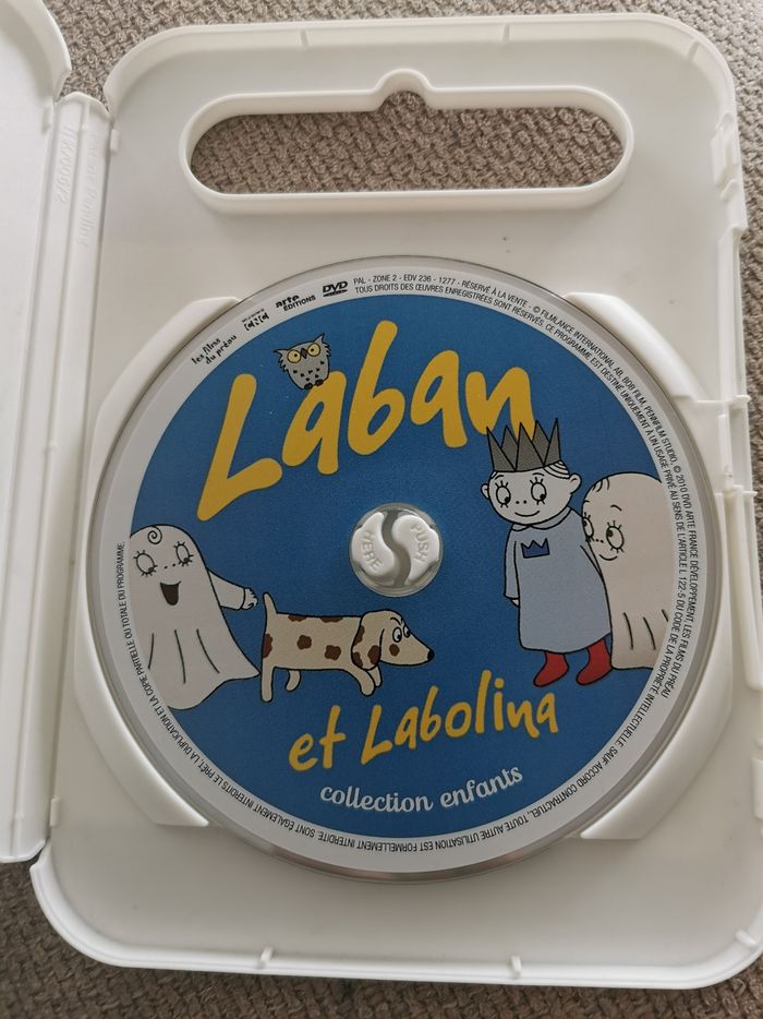 DVD enfants Laban et Labolina et Poupi - photo numéro 3