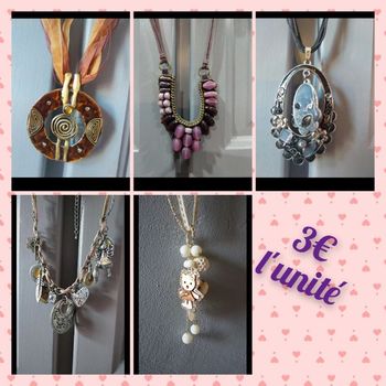 Colliers fantaisie