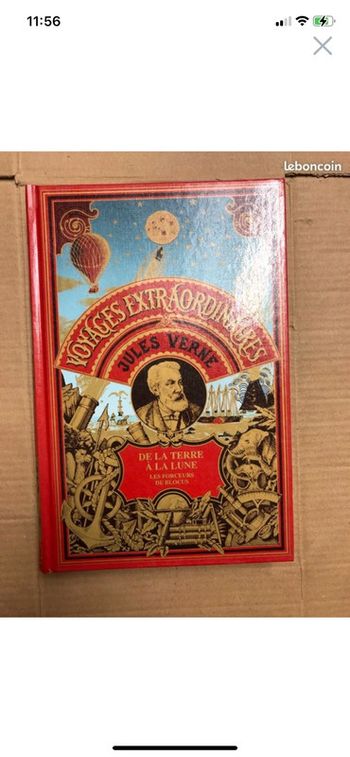 Jules verne voyages extraordinaires de la terre  la lune