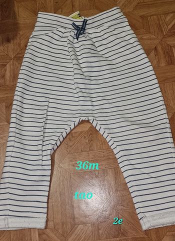 Pantalon 3ans tape a loeil