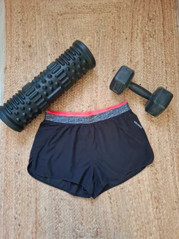 Short de sport noir Domyos T 38