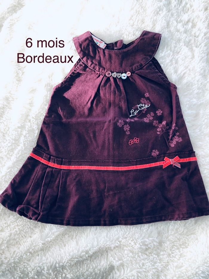 Robe fille, 6 mois, Lcdp