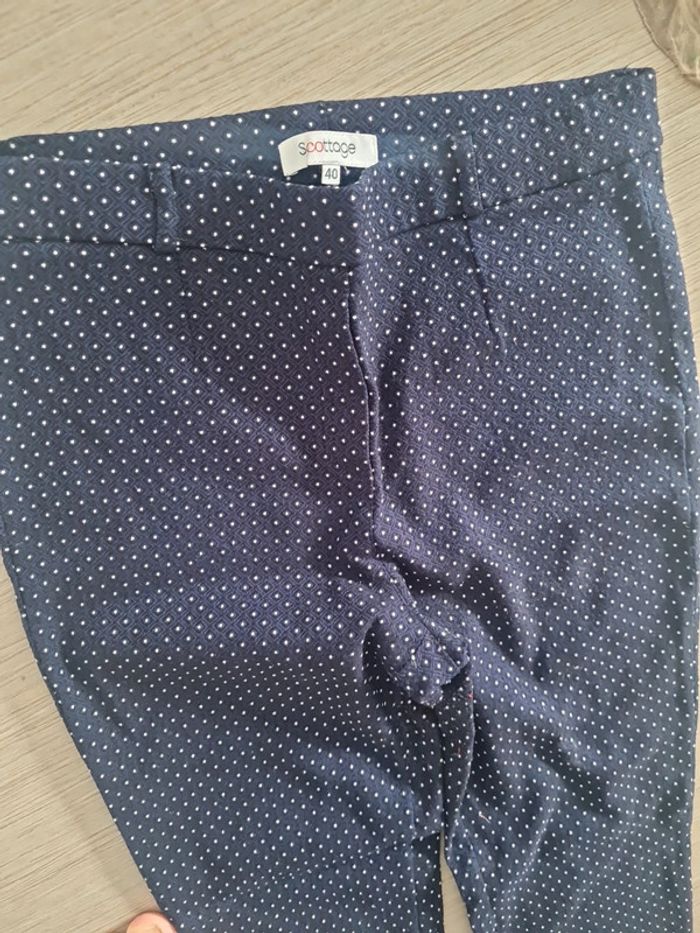 Jegging scottage taille 40 comme neuf - photo numéro 3