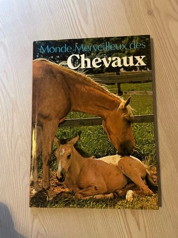 Livre Monde merveilleux des chevaux