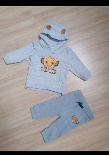 Ensemble deux pièces le roi lion 9 mois 71 cm