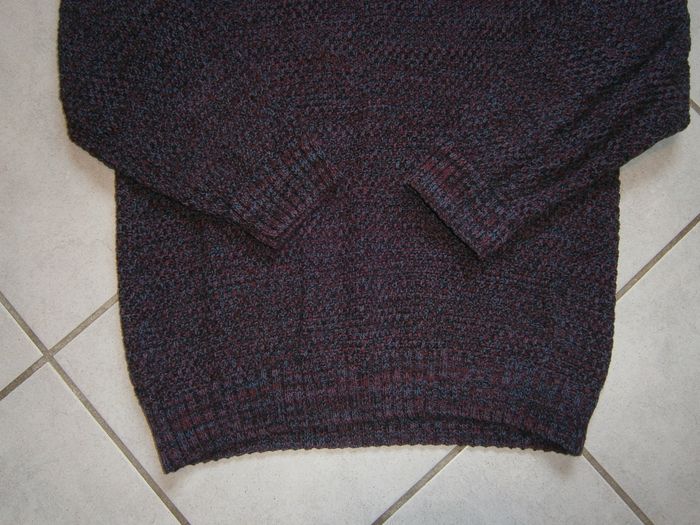 Pull ML col roulé chiné noir MEDECINE Taille XL - photo numéro 3