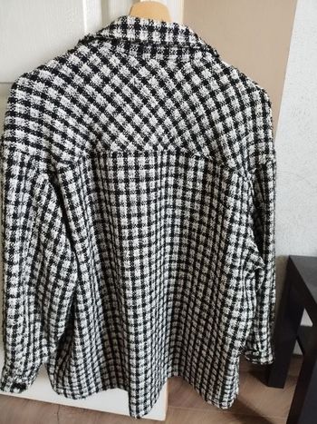 Veste à carreaux pull & bear