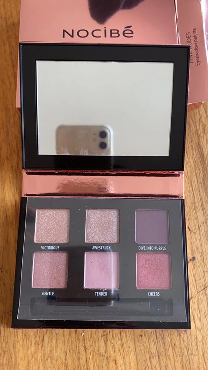 Palette maquillage #nocibé# pink nude - photo numéro 2