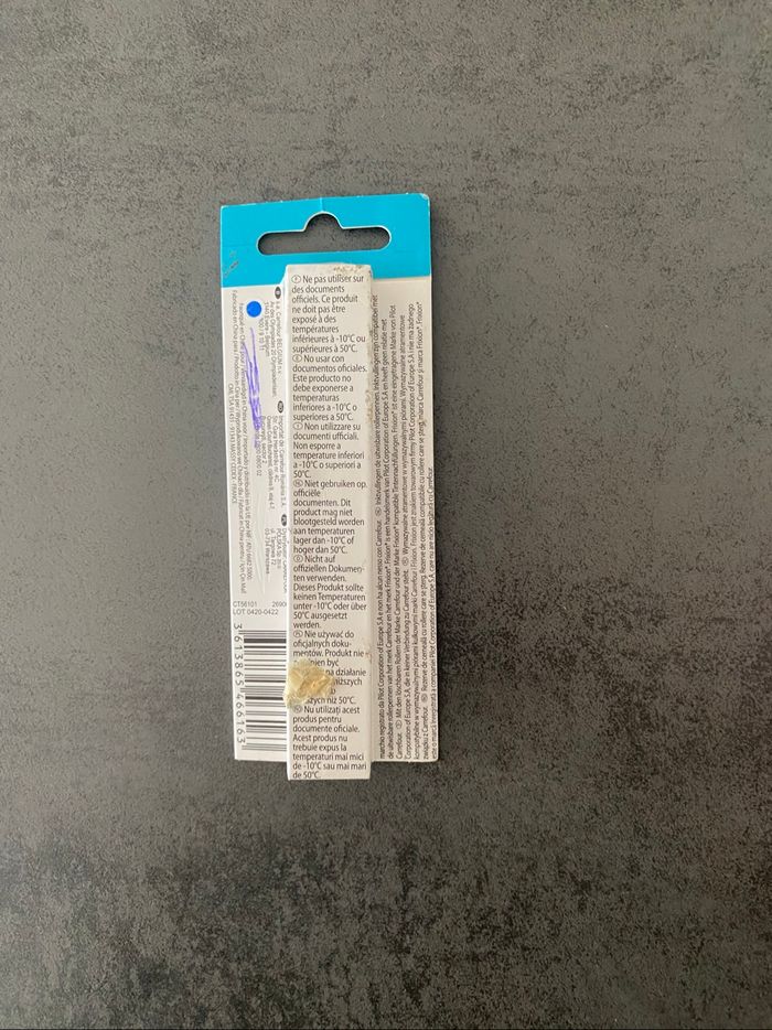 recharges stylos effaçables - photo numéro 3