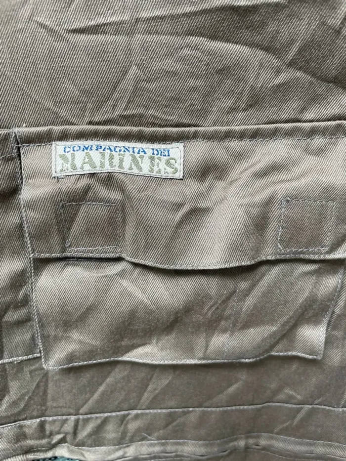 Military Marines Army Workwear Utility Vest Khaki Green Mens L - photo numéro 3
