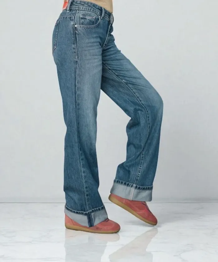Freeman T. Porter jeans large Agatha * taille 40 * - photo numéro 9