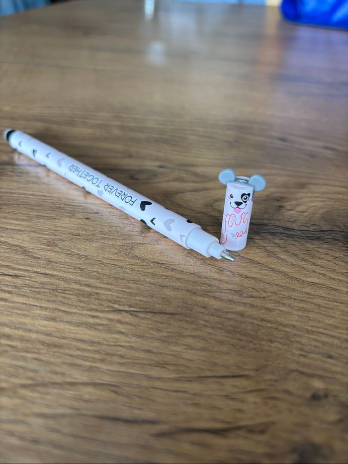 Stylo effaçable saint Valentin ( chien ) sans marque - photo numéro 3