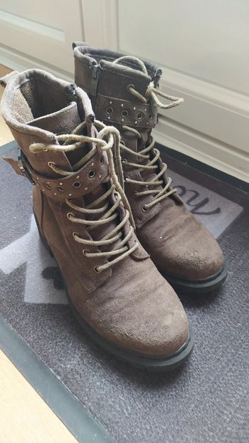 Bottines vertes cache cache taille 39