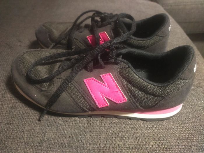 Baskets a lacets noires New Balance 420 fille T 32 - photo numéro 3