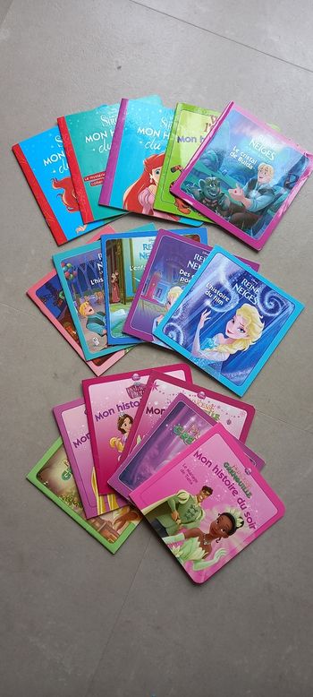 Lot de 16 livres mon histoires du soir