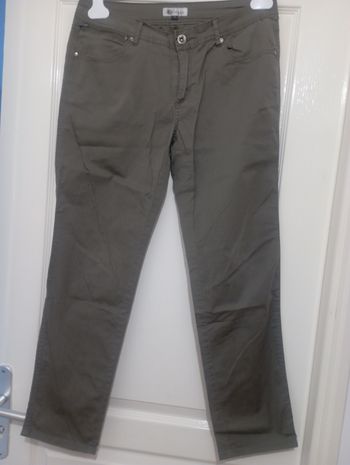 Pantalon kaki en coton