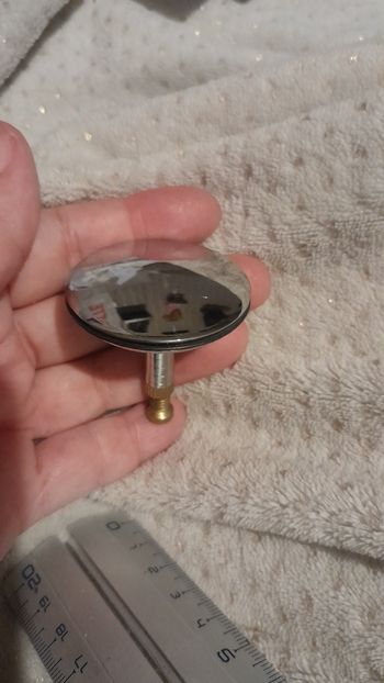 Petit bouchon de lavabo
