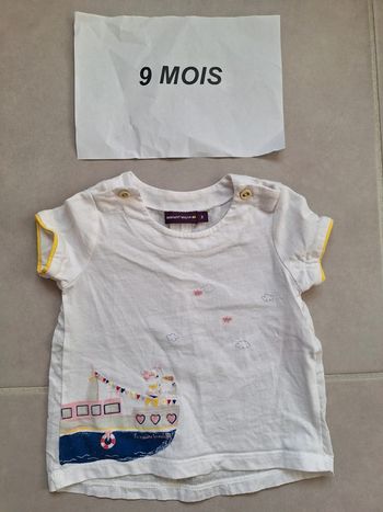 T shirt sergent major 9 mois neuf