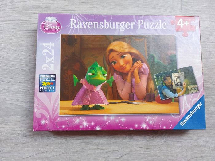 Puzzle raiponce 2 x 24 pièces