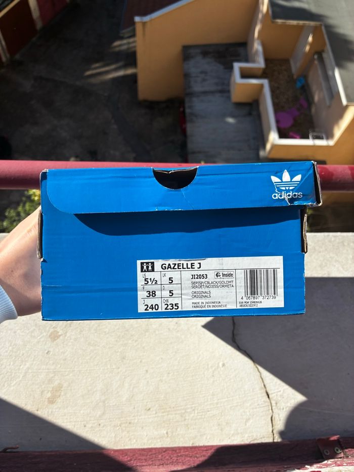 Adidas Gazelle Pink/Black/Gold - Taille 38 - Neuves - photo numéro 10