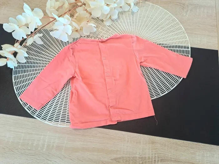 Haut ML, taille 9 mois, marque Disney baby, minnie - photo numéro 3