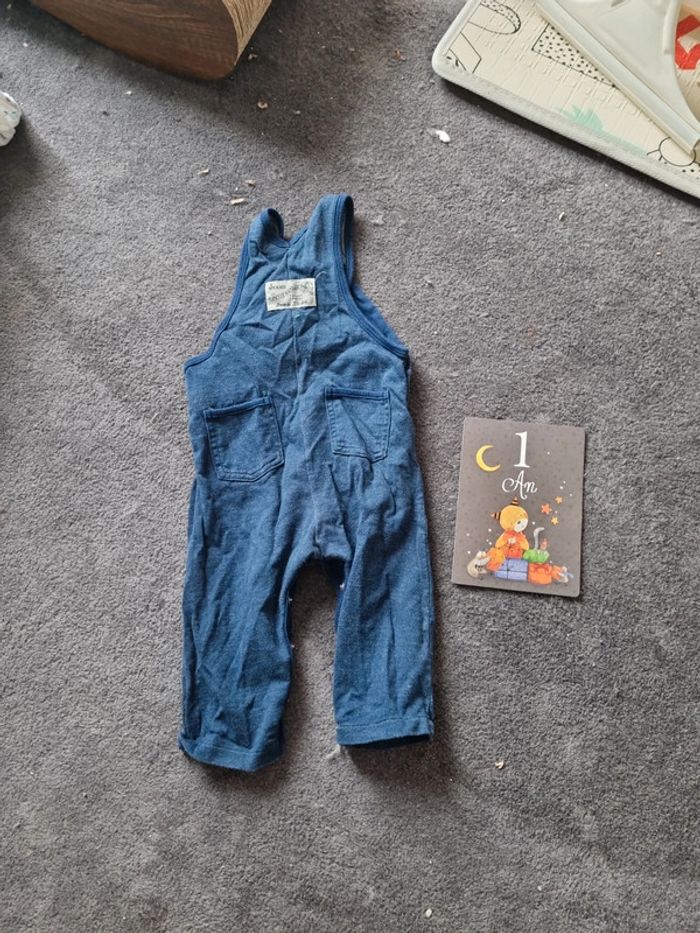 Salopette petit bateau 12 mois - photo numéro 4