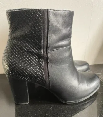 Bottines cuir noir femme 37 Eram