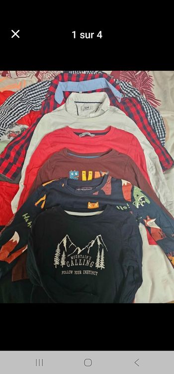 Lot vêtements garçon 5 ans