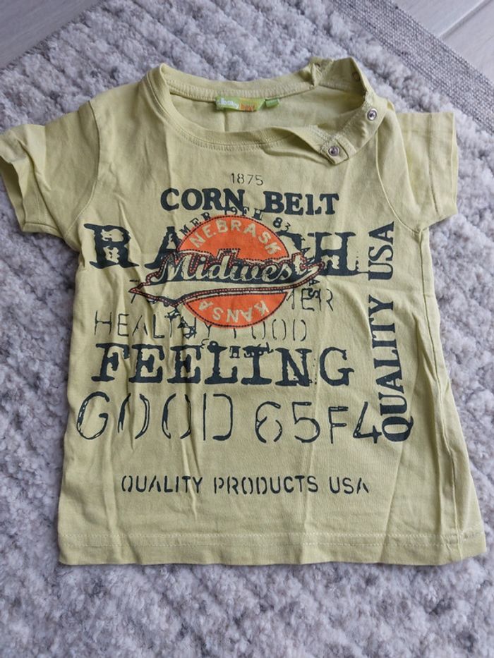 Tshirt manches courtes 24 mois
