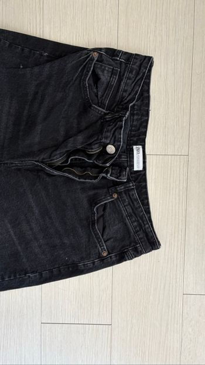Jean noir, taille 44, Zara - photo numéro 3