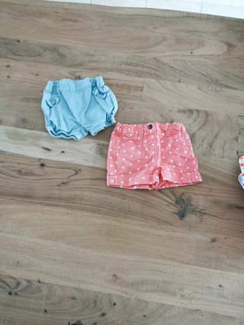 Lot de 2 shorts