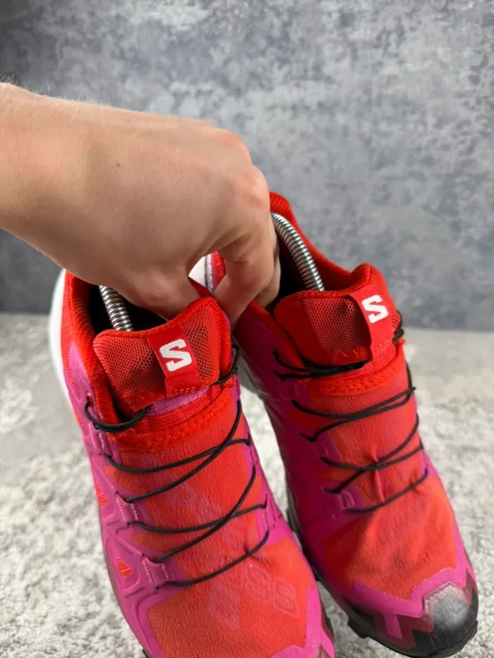 Salomon SpeedCroos 6 - Pink & Red & White - photo numéro 11