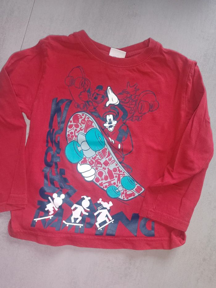 Tee short manches longues 3/4 ans