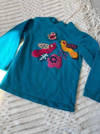 TEE shirt manche longues fille 18 mois DPAM