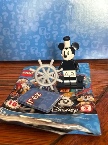 Figurine Lego Vintage Mickey , série 71024, Mickey, Disney, Series 2