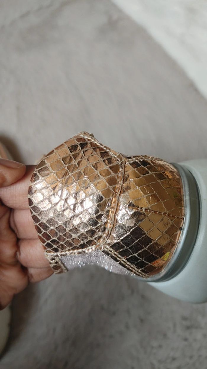 Basket été légère en cuir et mesh - photo numéro 17