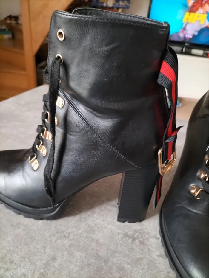 Bottines taille 39 Justfab - photo numéro 8