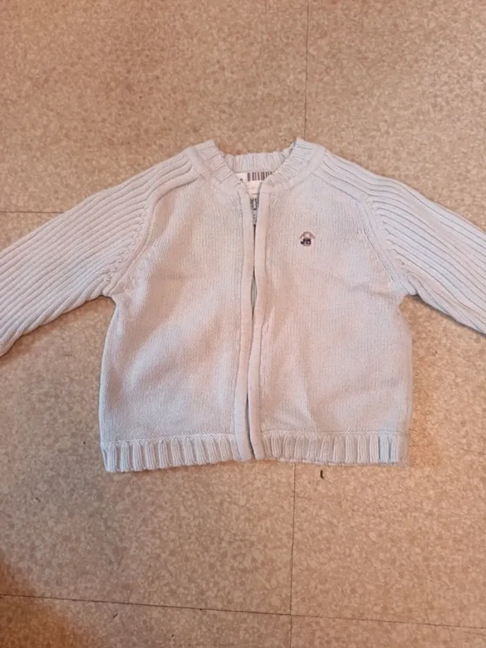 Gilet garçon 6 mois