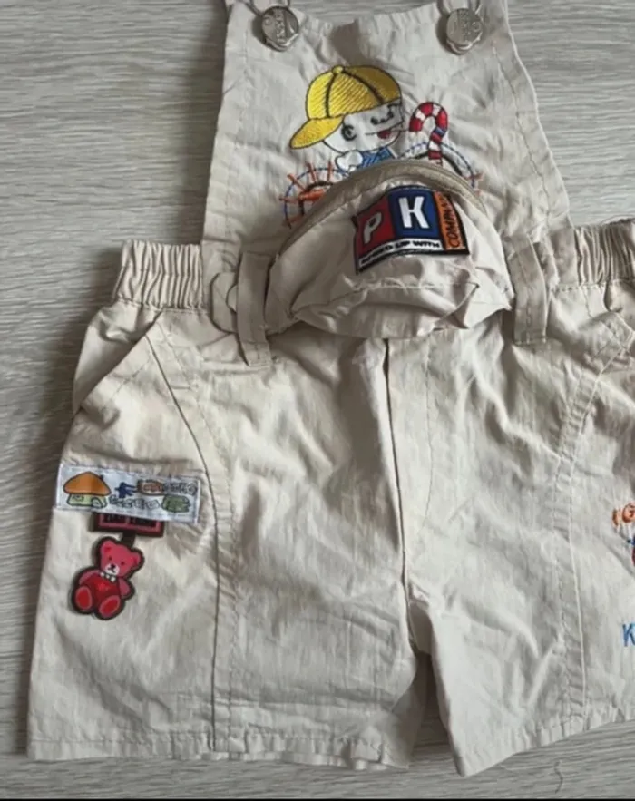 Salopette été garçon 6 mois - photo numéro 2