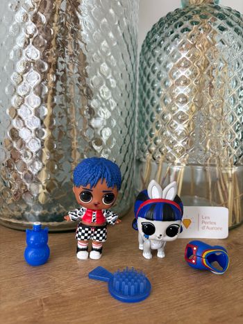 Poupée lol surprise bleu