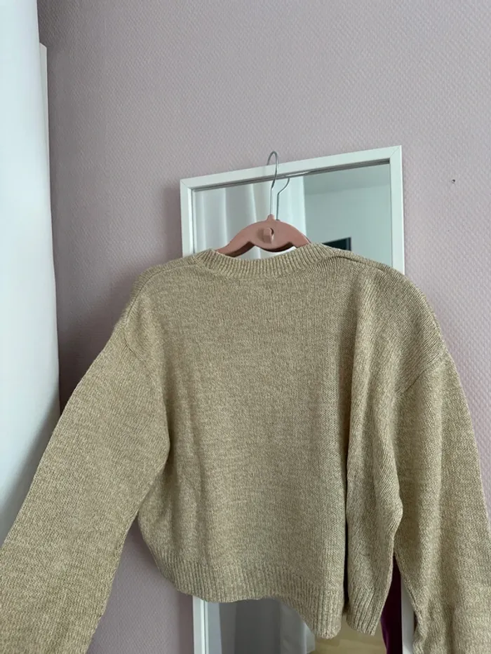 Pull beige neuf H&M - photo numéro 5