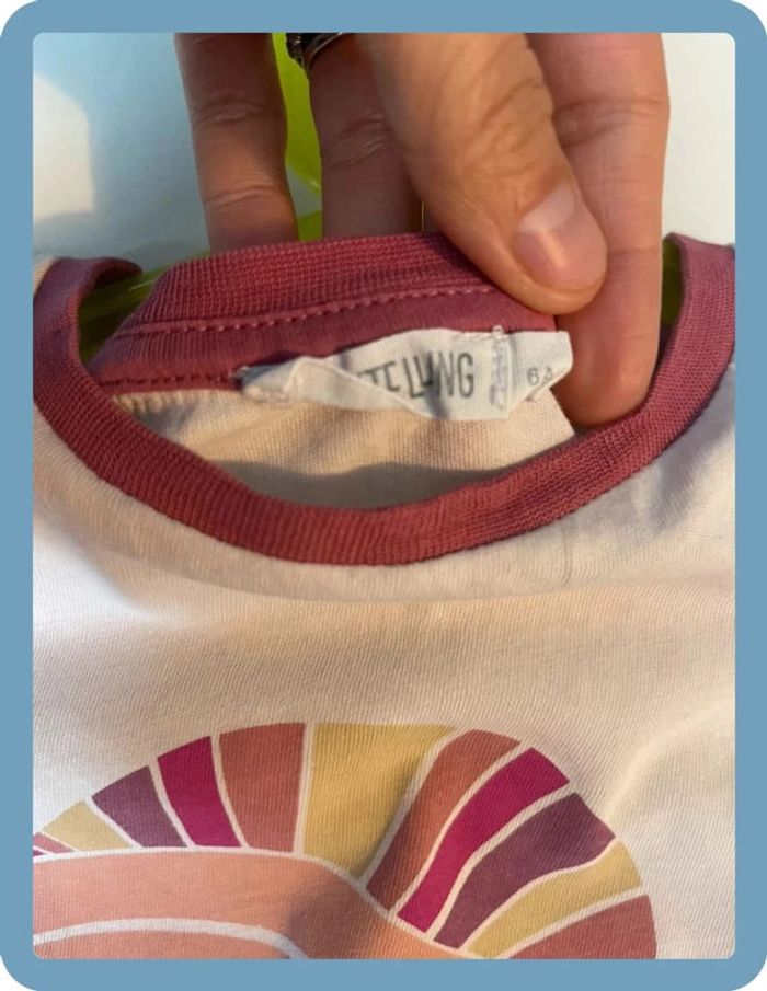 Beau t-shirt manches courtes 6 ans storytelling - photo numéro 3