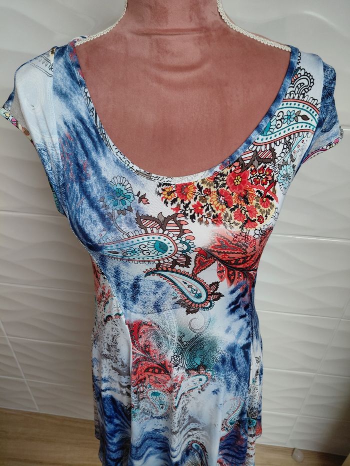 Robe d'été multicolore - photo numéro 2