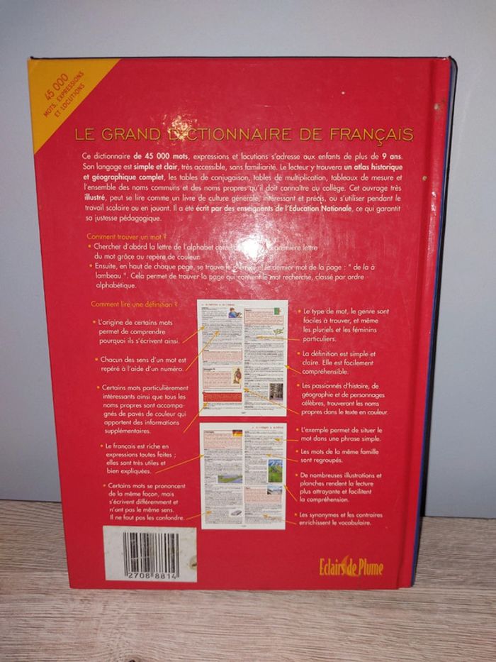 Livre le grand dictionnaire de français - photo numéro 2