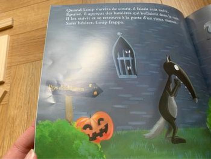 Livre Le loup qui croyait en ses rêves grand album Auzou - photo numéro 6