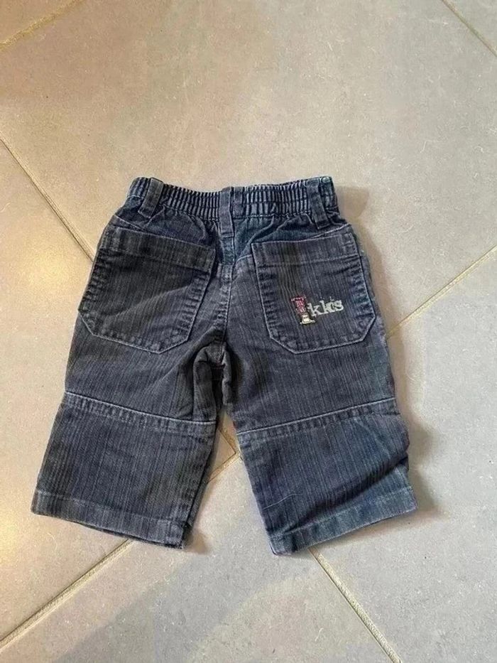 Jean bleu Pétrole - IKKS - 3 mois - photo numéro 3