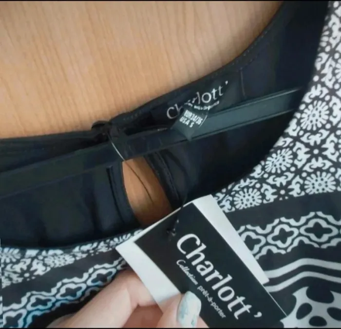 Top / blouse MC charlott' taille 34/36 - photo numéro 2