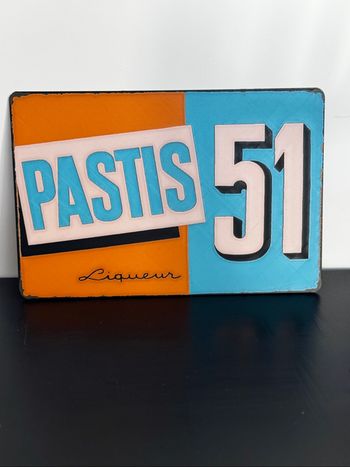 Hueforge vintage PASTIS 51
